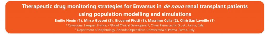 Poster presentation at PAGE 2019 (Stockholm, Sweden).