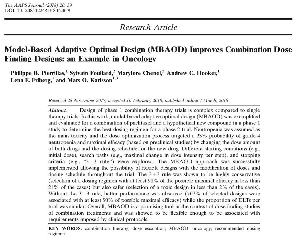 Pierrillas et al, AAPS J 2018  